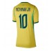 Brazílie Neymar Jr #10 Dámské Domácí Dres MS 2026 Krátkým Rukávem Brazílie Neymar Jr #10 Dámské Domácí Dres MS 2026 Krátkým Rukávem